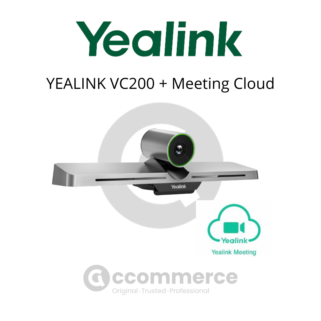 Novia Vc200 YEALINK VC200 + Meeting Cloud Video Conferencing - Accommerce
