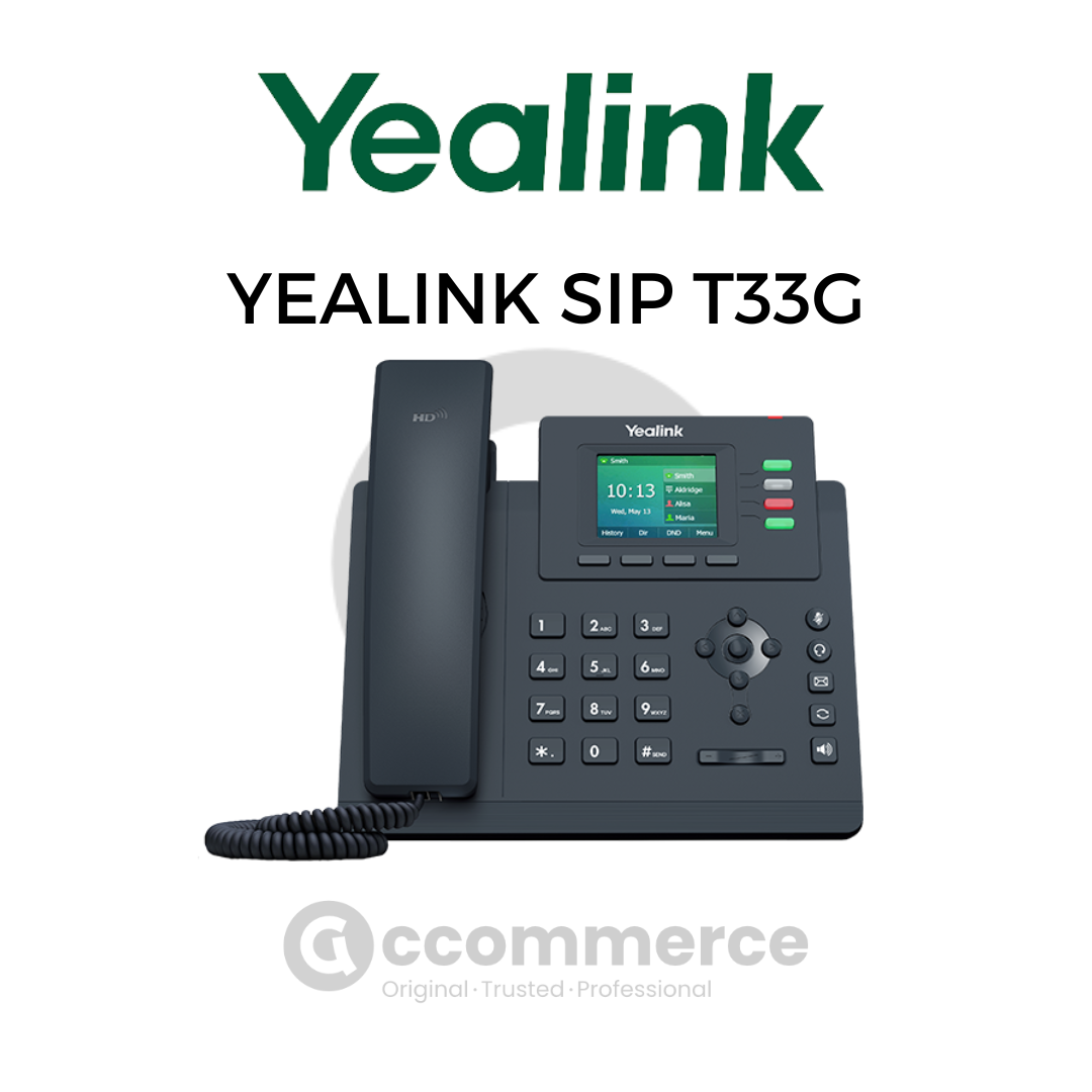 YEALINK SIP T33G High Performance Gigabit - Accommerce