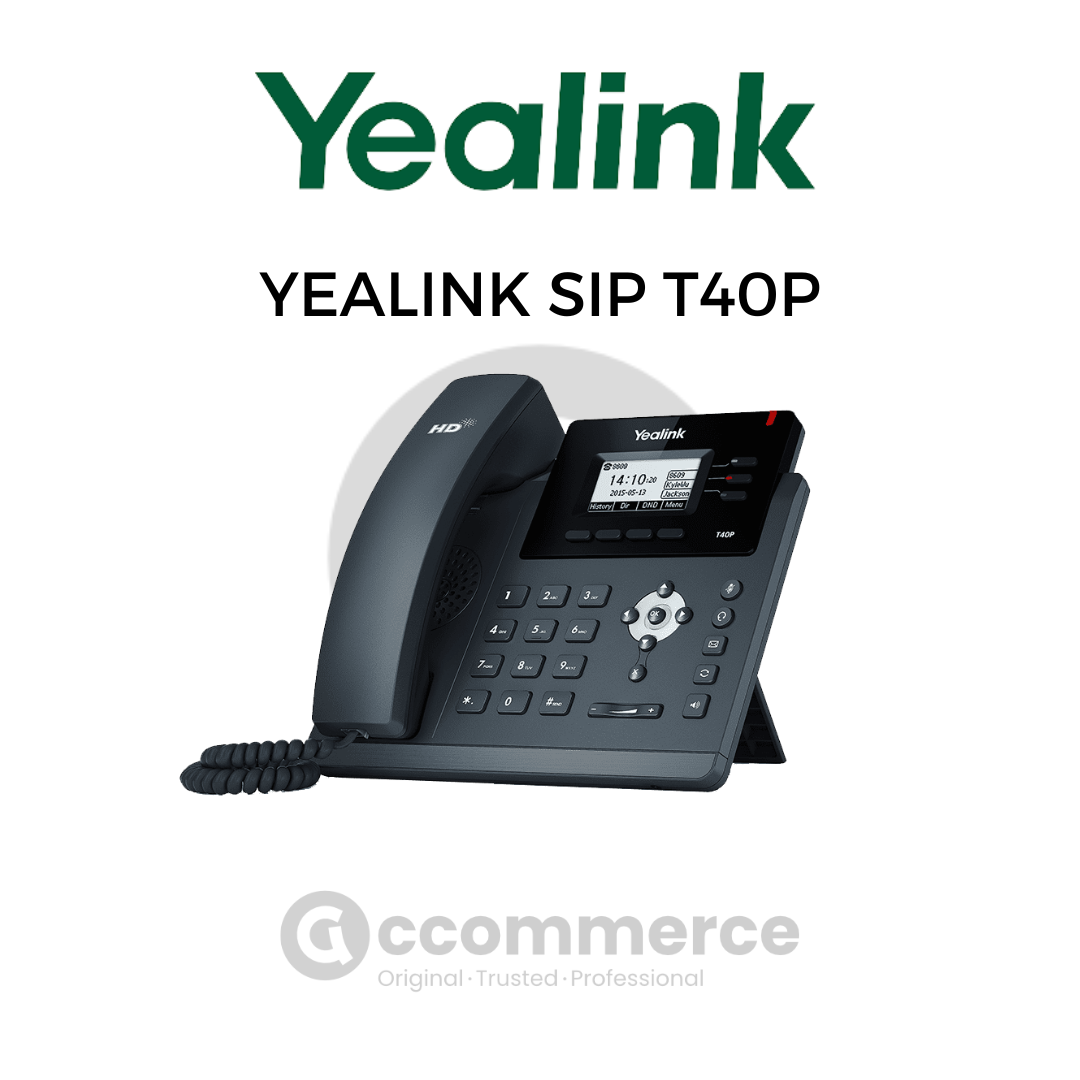 YEALINK SIP T40P Affordable HD Voice SIP Phone - Accommerce