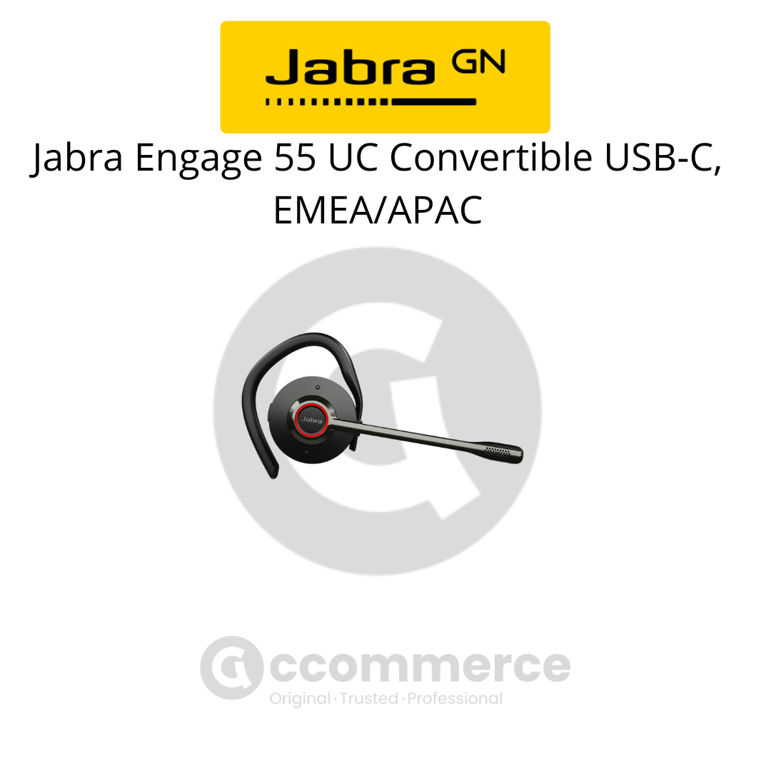 Jabra Engage 55 UC/MS Convertible USB-C - Accommerce